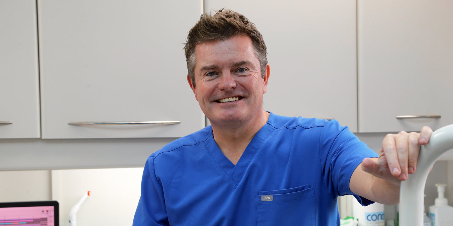 Dentist Scott Simpson at Lynwood Dental Care in Worcester Park, Surrey